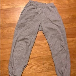 brandy melville grey sweatpants
